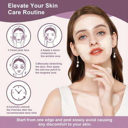 Ageless Beauty Silicone Wrinkle Patches